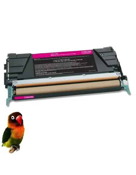 LEXMARK C746 / C748 MAGENTA toner compatible