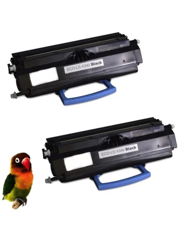  tóner compatible LEXMARK X340 / X342 / E230 / E232 / E232T / E234 /E240/ X340/ E342/ E342N/ E330/ E332N/ E332TN 