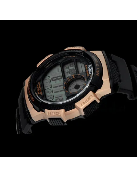 Reloj hombre Casio Digital AE-1000W-1A3 correa resina - hora mundial