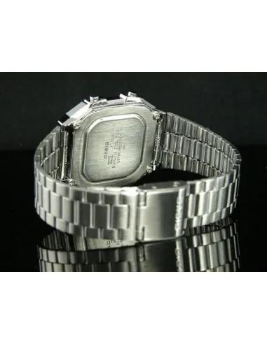 reloj Casio clásico A178WA-1 plateado