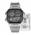 Reloj hombre CASIO AE-1200WHD-1AV 43mm Caja Acero Inoxidable World Time Hora Mundial