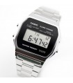 Reloj casio collection digital clásico retro A158WEA-1EF  multifuncional - acero inoxidable - wr