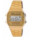 Reloj casio collection a168wg-9ef retro cronografo - luminiscente -acero inoxidable