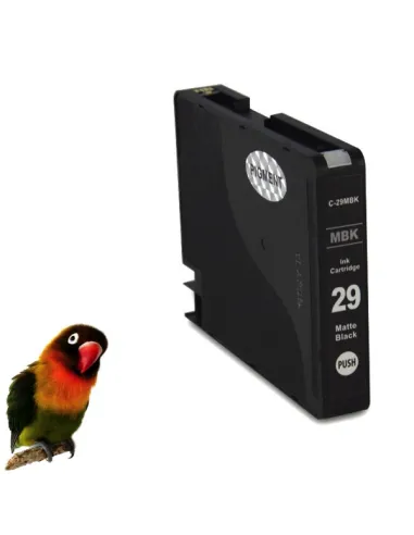 PGI-29MBK NEGRO MATE tinta compatible para Canon Pixma PRO 1 PGI29