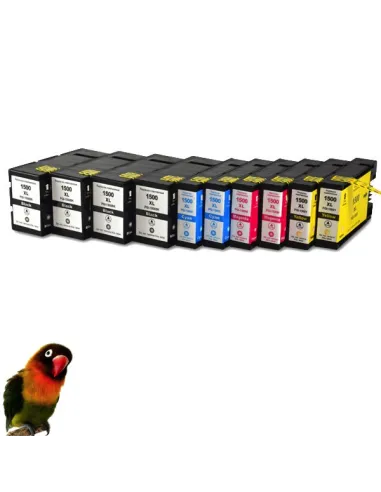 PACK PGI-1500XL 4 cartuchos compatibles (bk-c-m-y) Canon Maxify MB2000 / MB2050 / MB2300 / MB2350