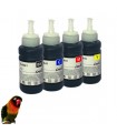 4 botellas tinta T6641 T6642 T6643 T6644 Ecotank ET-2500 2550 4500 L300