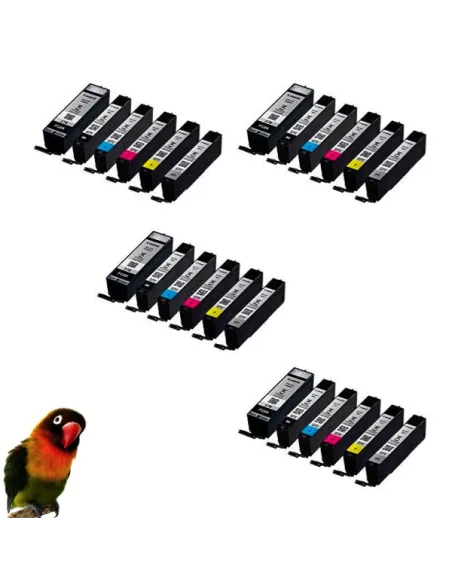 CLI571XL-GY para CANON Pixma MG7750 MG7751 MG7752 MG7753