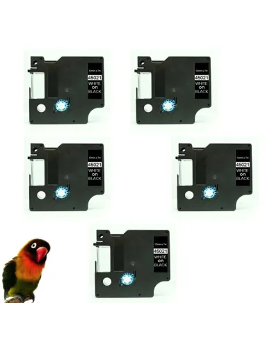  DYMO 45021 BLANCO / NEGRO CINTA ROTULADORA GENERICA S0720610