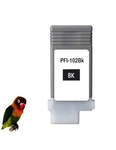 CANON PFI-102BK NEGRO tinta compatible IPF500 IPF510 IPF600 IPF6000 IPF610 IPF650 IPF700 IPF710 ....