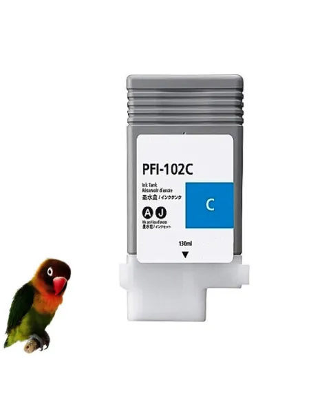 CANON PFI-102BK NEGRO tinta compatible IPF500 IPF510 IPF600 IPF6000 IPF610 IPF650 IPF700 IPF710 ....
