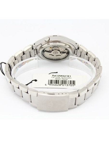 Reloj Seiko 5 automatic SNK621K1 silver dial