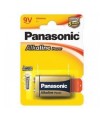 Panasonic pila alcalina lr61 de 9 voltios
