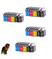 32 tintas compatibles x LC529xl /LC525XL  DCP-J100 / DCP-J105 / MFC-J200