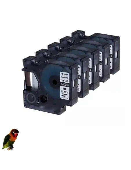 DYMO D1 40913 NEGRO / BLANCO CINTA ROTULADORA COMPATIBLE S0720680