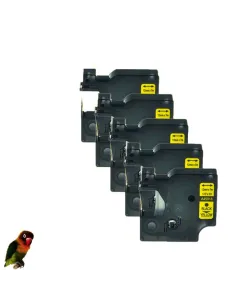 DYMO 45018 NEGRO / AMARILLO CINTA ROTULADORA GENERICA S0720580