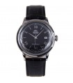 Reloj hombre automático Orient BAMBINO FAC0000AB dial negro 40.5mm correa cuero (admite cuerda manual)