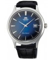reloj hombre automático Orient Bambino FAC08004D dial azul cuero