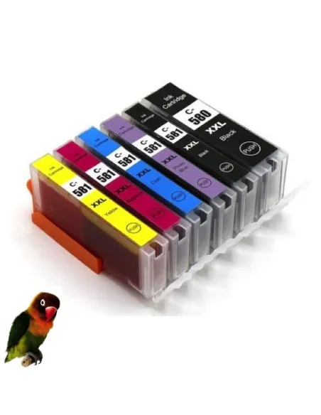 pack 6 tintas compatibles x CANON PIXMA  TS8150 TS8240 TS9150 TS8250