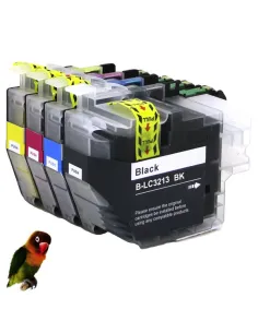 Tinta negra para Brother LC3213 LC3211 DCP-J 770 MFC-J 890 MFC-J 497 DW MFC-J 491 2
