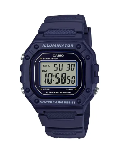 Reloj CASIO digital caballero W-218h-2av