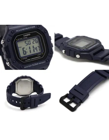 Reloj CASIO digital caballero W-218h-2av
