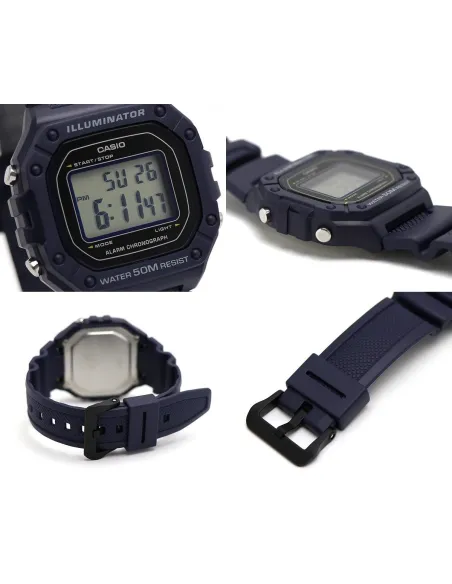 Reloj CASIO digital caballero W-218h-2av