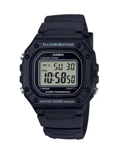 Reloj CASIO digital caballero W-218h-1av CASIO watch men