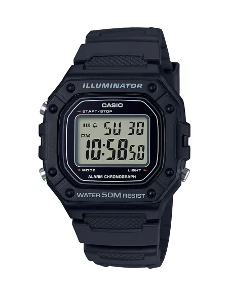 Reloj CASIO digital caballero W-218h-1av CASIO watch men