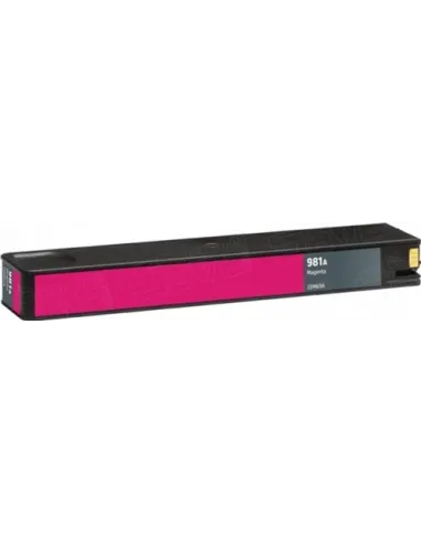 Tinta MAGENTA compatible pigmentada para Hp PageWide Enterprise Color 556 MFP 586