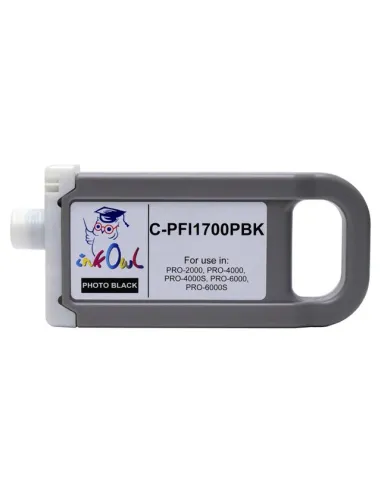 CANON PFI1700 / PFI1300 / PFI1100 NEGRO mate cartucho de tinta pigmentada compatible