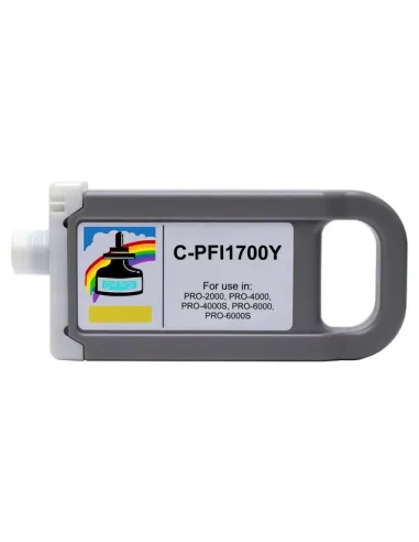 CANON PFI1700 / PFI1300 / PFI1100 NEGRO mate cartucho de tinta pigmentada compatible