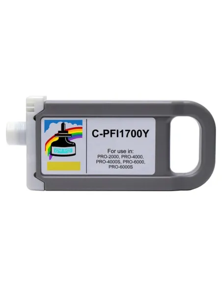 CANON PFI1700 / PFI1300 / PFI1100 NEGRO mate cartucho de tinta pigmentada compatible