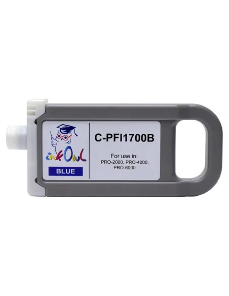 CANON PFI1700 / PFI1300 / PFI1100 BLUE AZUL mate cartucho de tinta pigmentada compatible
