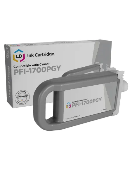 CANON PFI1700 / PFI1300 / PFI1100 NEGRO mate cartucho de tinta pigmentada compatible