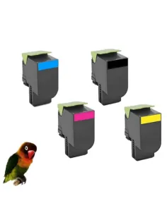 Toner compatible Negro con Lexmark CX317 CX417 CS317 / CS417 / CS517