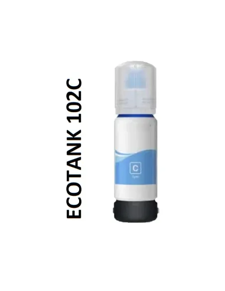 Bote de tinta compatible CIAN 102 para Epson EcoTank ET-2750 ET-3750 ET-4750