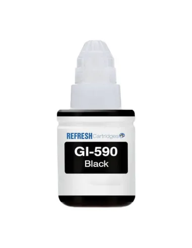 Bote de tinta compatible GI-590 NEGRO para Canon Pixma G1510 G2510 G3510 G4410 G4510
