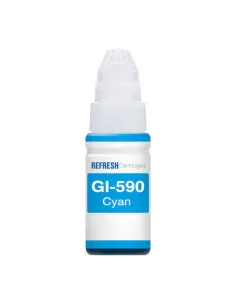 Bote de tinta compatible GI-590 CIAN para Canon Pixma G1510 G2510 G3510 G4410 G4510