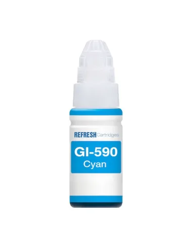 Bote de tinta compatible GI-590 CIAN para Canon Pixma G1510 G2510 G3510 G4410 G4510