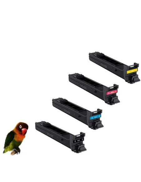 4 toner para Sharp MX-C38 GTB  compatibles Sharp MX-C310, MX-C311, MX-C312, MX-C380, MX-C400, MX-C401