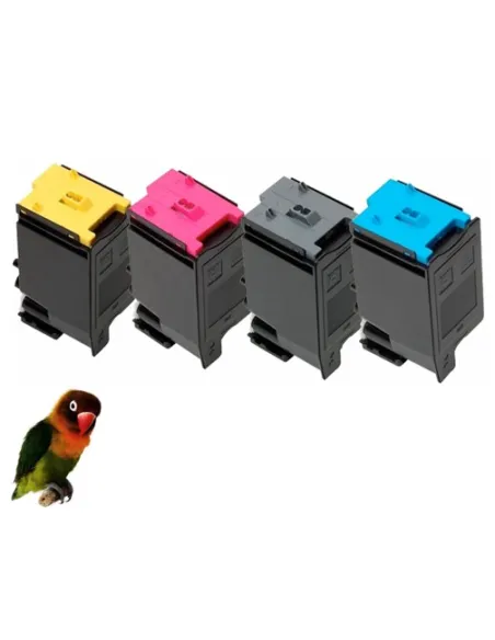 4 Toner compatibles MX-C30 GT con Sharp MX-C30 MX-C250 MX-C300 MX-C301