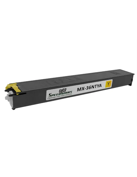 Toner compatible AMARILLO con Sharp MX-2610 MX-2640 MX-3110 MX-3115 MX-3140 MX-3600 MX-3610 MX-3640