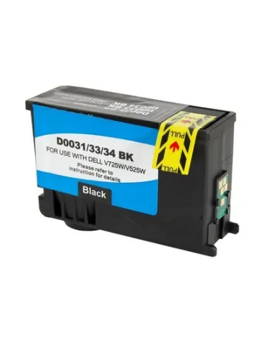 Tinta compatible Negro para Dell 31BK V525w V725w