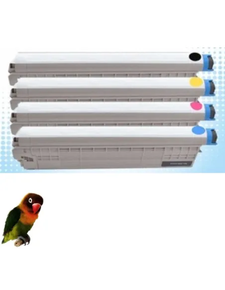 pack 4 Toner compatibles para Oki ES8430 ES8460