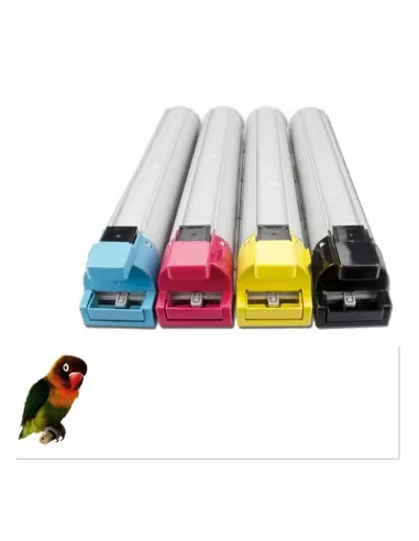 4 Toner compatibles con Samsung CLX-8640/1/2 CLX-8650/1/2 MultiXpress C8640/1/2 C8650/1/2