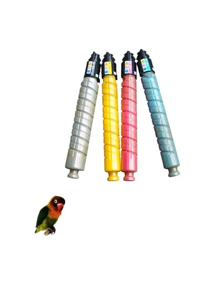 4 Toner compatibles con RICOH AFICIO MP-C4504 / MP-C5504 / MP-C6004