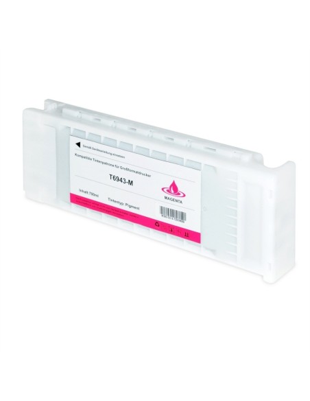 Tinta compatible T6943 MAGENTA Epson SC-T3000 SC-T3200 SC-T5000 SC-T5200 SC-T7000 SC-T7200 tinta pigmentada