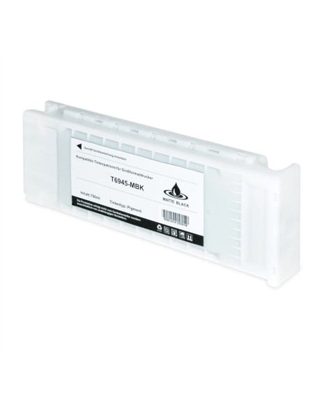 Tinta compatible T6945 NEGRO MATE Epson SC-T3000 SC-T3200 SC-T5000 SC-T5200 SC-T7000 SC-T7200 tinta pigmentada