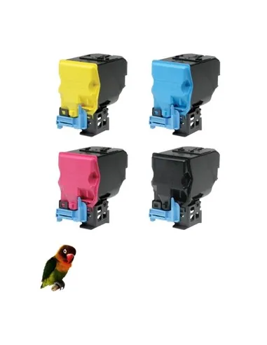 4 Toner compatibles con Epson WorkForce AL-C300