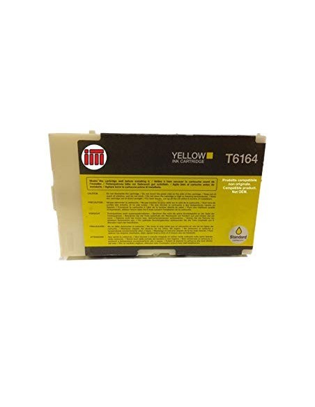 Tinta AMARILLO compatible T6164 para Epson B300 / B310 N / B500 DN / B510 DN